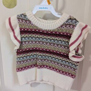 Matilda Jane flutter sleeve sweater top